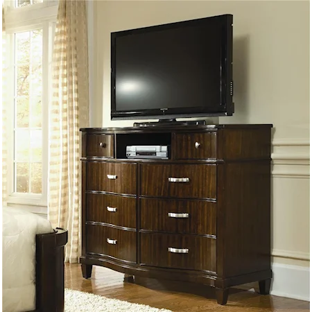 TV Chest with 8 Drawers